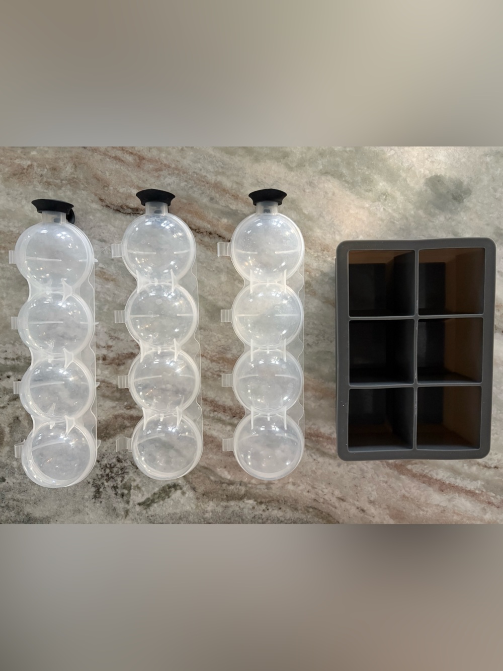 Large Ice Ball Trays & Large Ice Block Tray